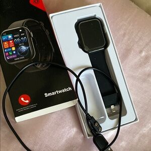 Smartwatch with Black Band